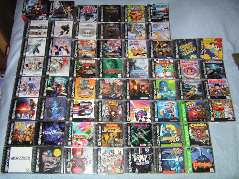 ps1 and ps2 games